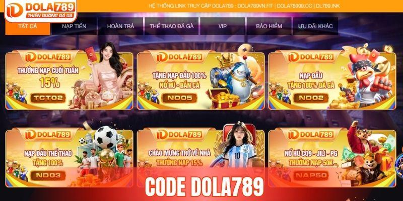 code DOLA789